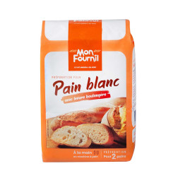 Farine avec levure pour pain blanc MON FOURNIL