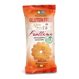 Biscuit sablé Frollini sans gluten sans lactose 40 G