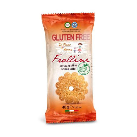 Biscuit sablé Frollini sans gluten sans lactose 40 G